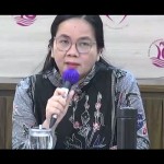 Wakil Ketua Komnas Perempuan Mariana Amiruddin dalam konferensi pers di Jakarta, Kamis (1/2/2024). (ANTARA/Anita Permata Dewi)-1706774873