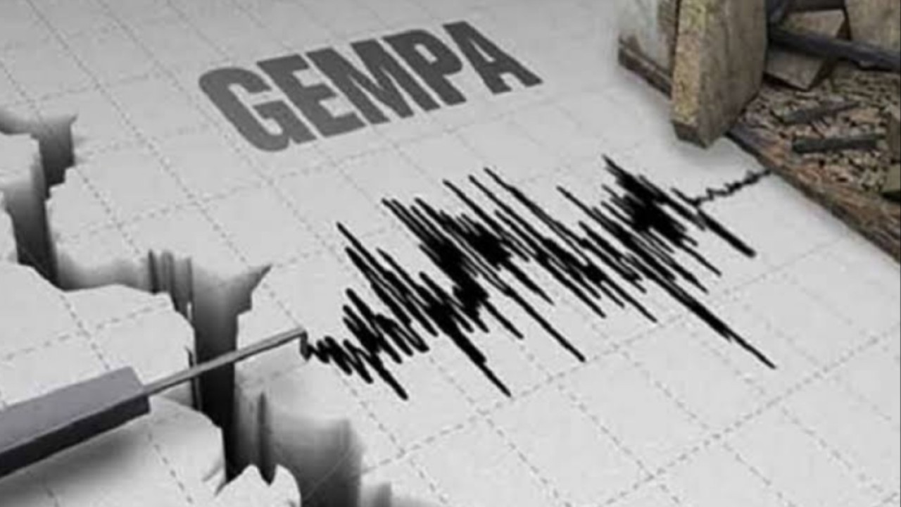 Ilustrasi gempa bumi/net