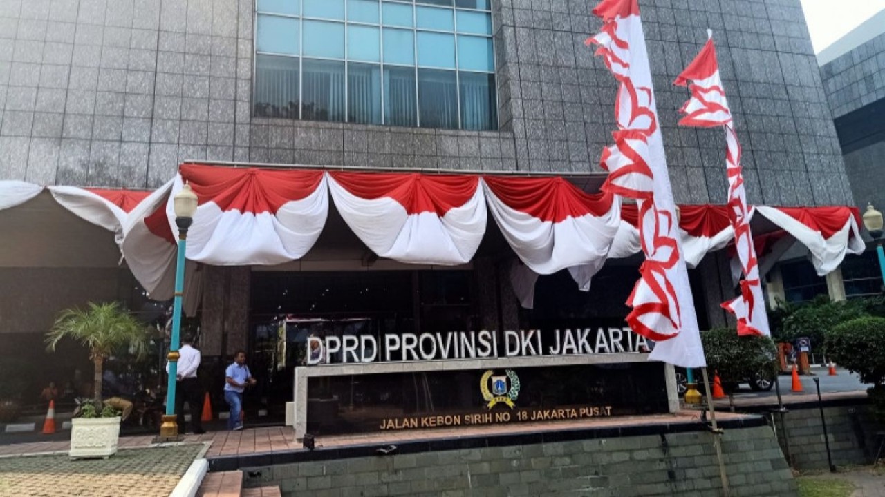 Kantor DPRD DKI Jakarta. (Antara)