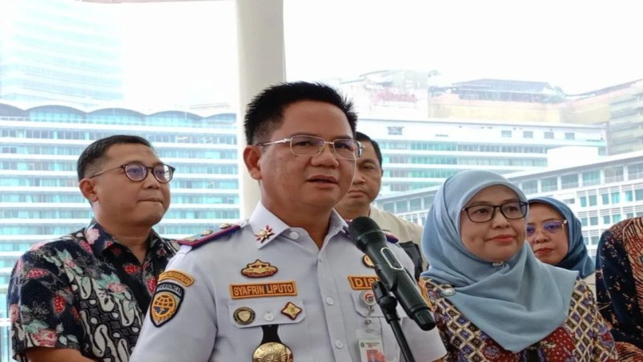 Kepala Dinas Perhubungan (Dishub) DKI Jakarta Syafrin Liputo - Antara