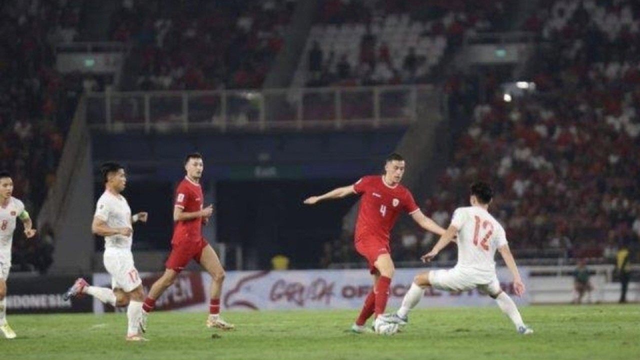 Laga Indonesia vs Vietnam di Kualifikasi Piala Dunia 2026