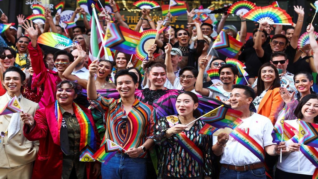 Kelompok LGBT di Thailand menyambut gembira keputusan parlemen mengesahkan RUU pernikahan sejenis/ist
