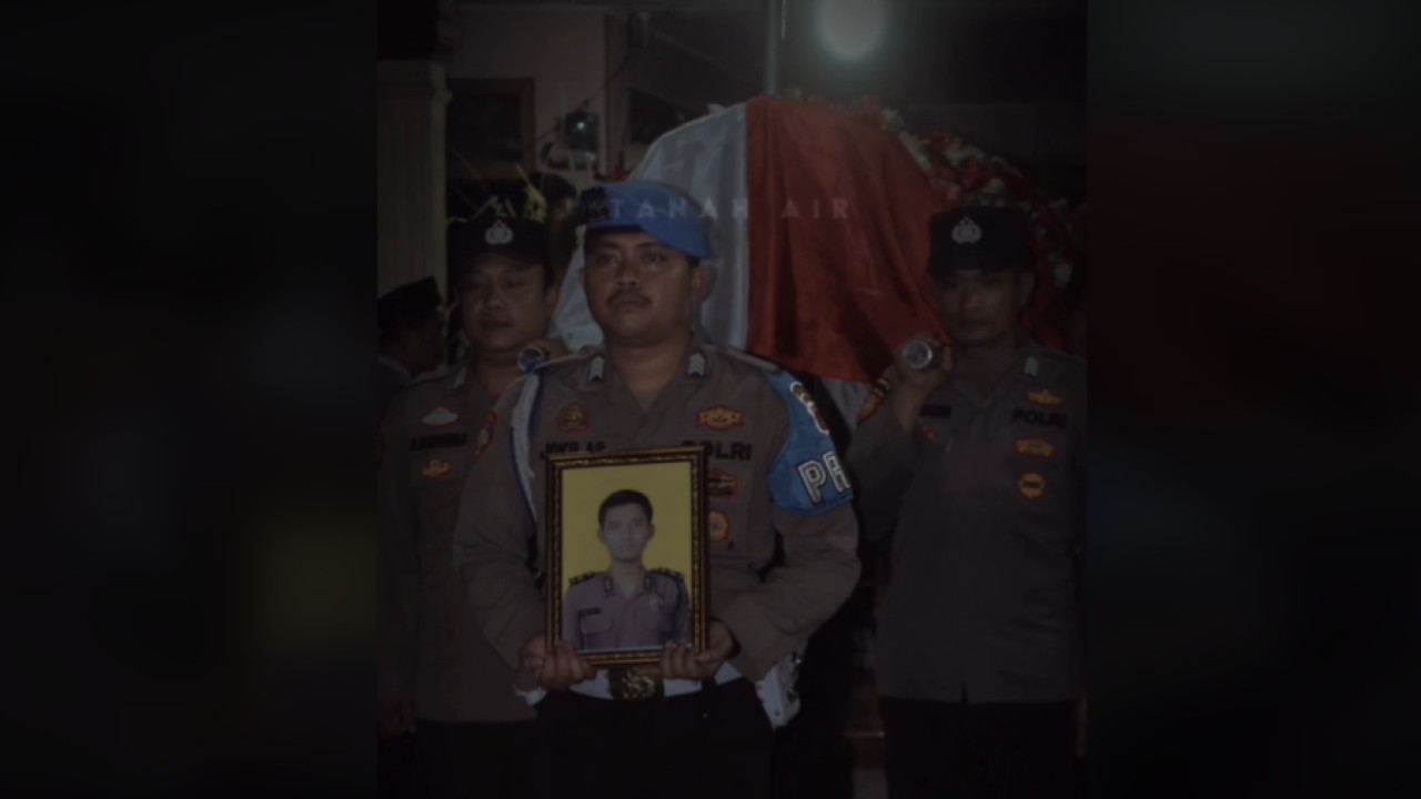 Polisi di Lampung Ditemukan Tewas (TikTok @xrisdexter)