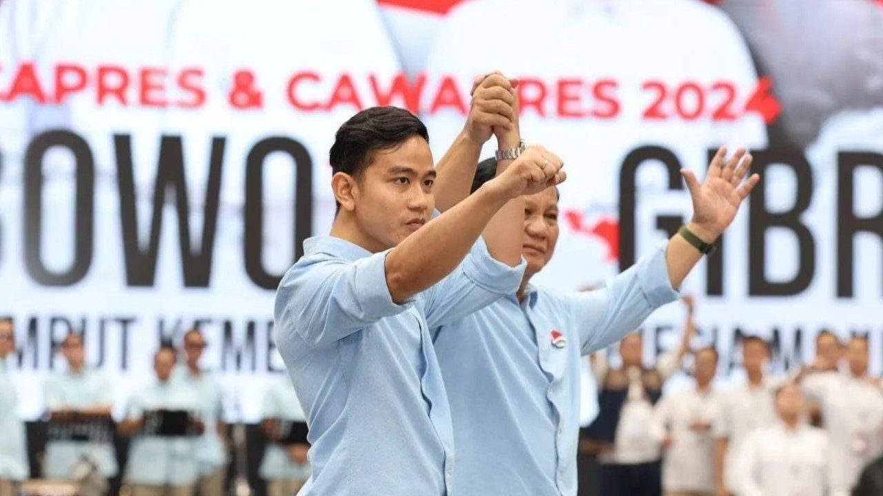 Presiden dan wakil presiden terpilih, Prabowo Subianto dan Gibran Rakabuming Raka. (Antara)