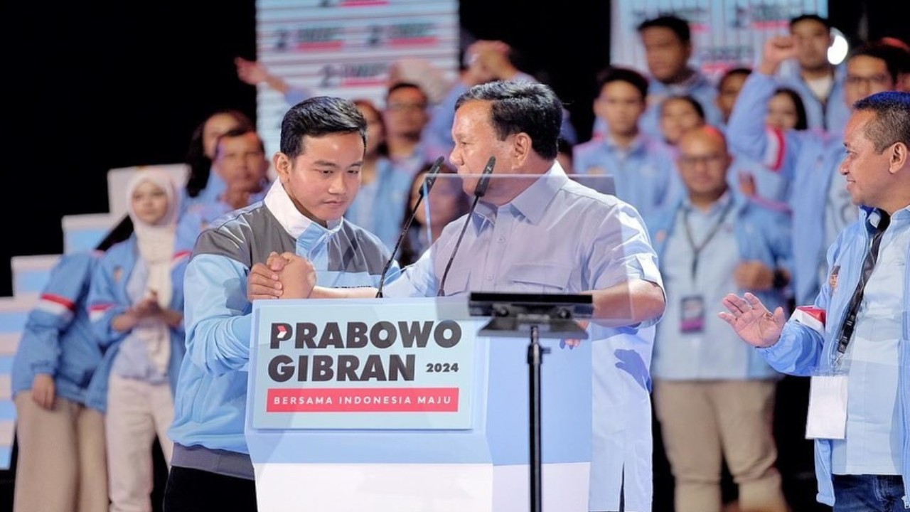 Prabowo Subianto dan Gibran Rakabuming Raka. (Foto: Instagram/gibran_rakabuming))