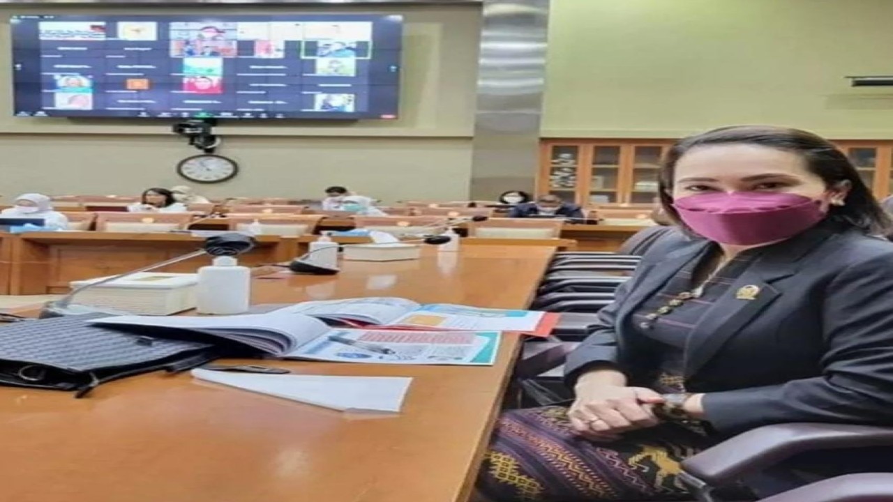 Ratu Ngadu Bonu Wulla Caleg DPR RI/Nasdem Dapil NTT II  / Instagram  @ratuwullataluofficial