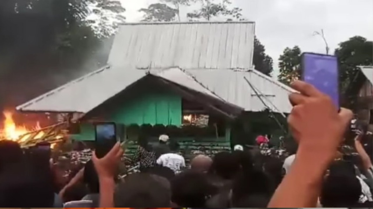 Kantor Balai TNBBS di Lampung Barat. (Foto: Tangkaplayar Instagram Lambe_Turah