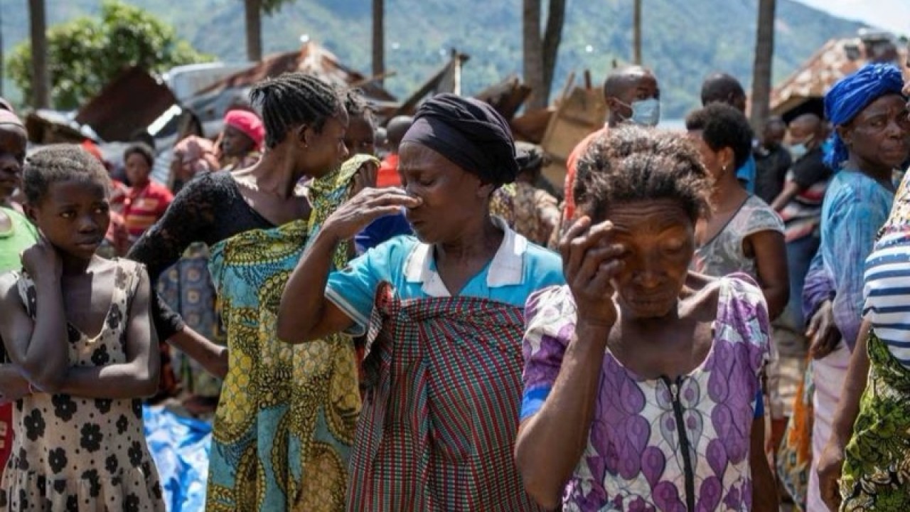 Warga Republik Demokratik Kongo. (Reuters)