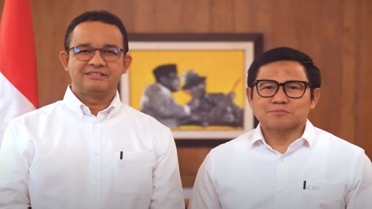 Anies Baswedan-Muhaimin Iskandar. (Tangkap layar)