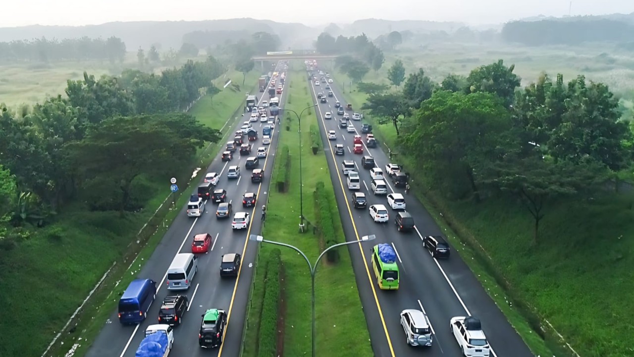 Arus mudik Lebaran 2024.