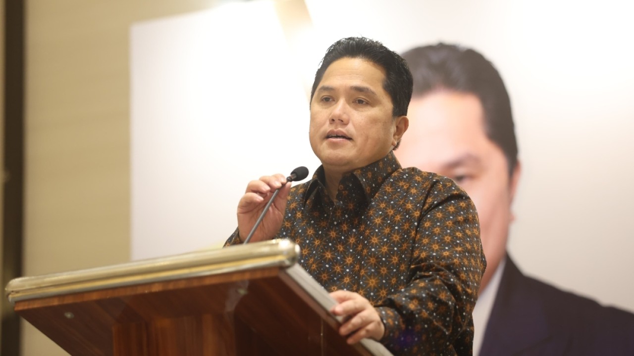 Ketua umum PSSI Erick Thohir
