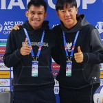 Pelatih Timnas Indonesia, Shin Tae-yong bersama Witan Sulaeman-1714302357