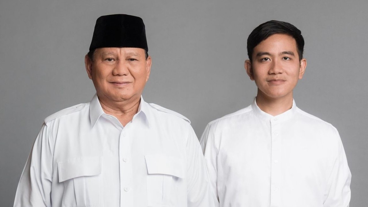 Presiden dan wakil presiden terpilih, Prabowo Subianto dan Gibran Rakabuming Raka.