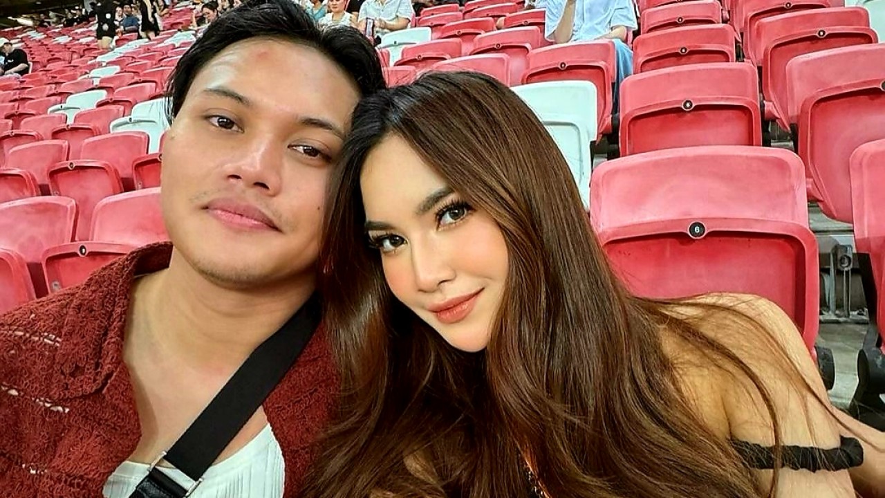 Rizky Febian dan Mahalini/Instagram