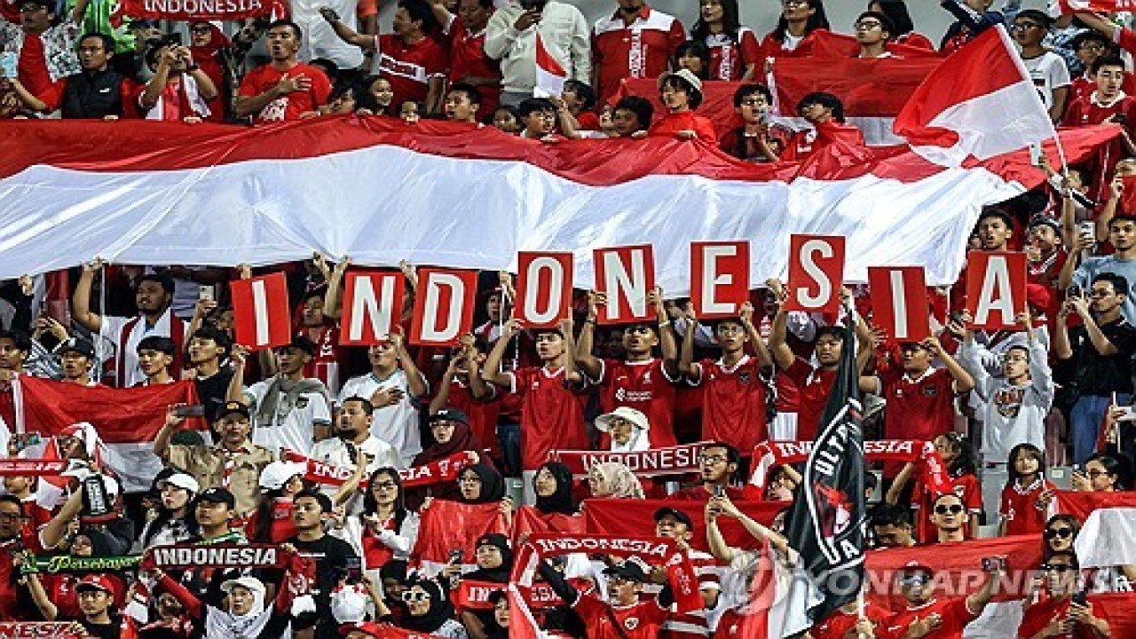 Suporter Timnas Indonesia U-23 (KFA)