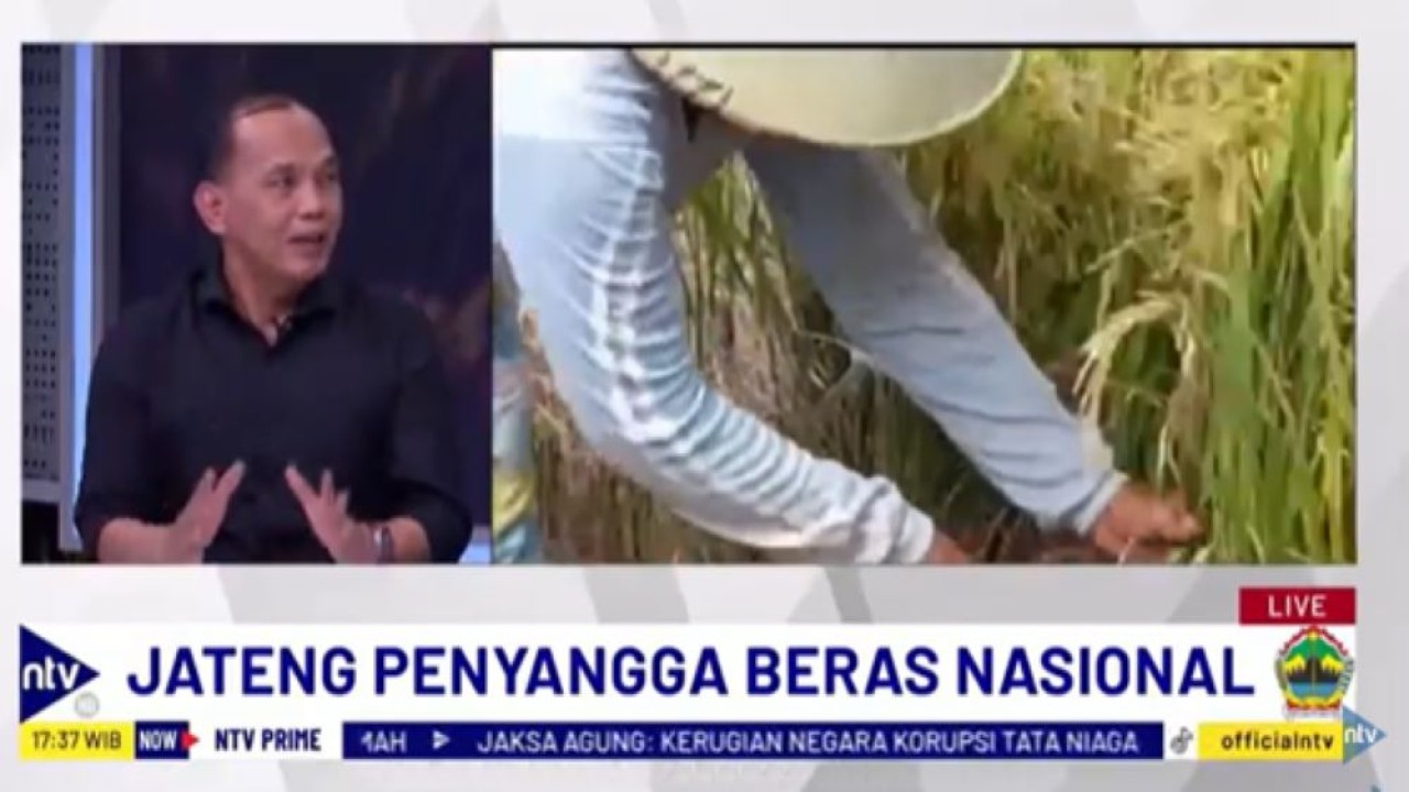 Ketua DPRD Jawa Tengah Sumanto dalam Dialog NTV Prime di NusantaraTV