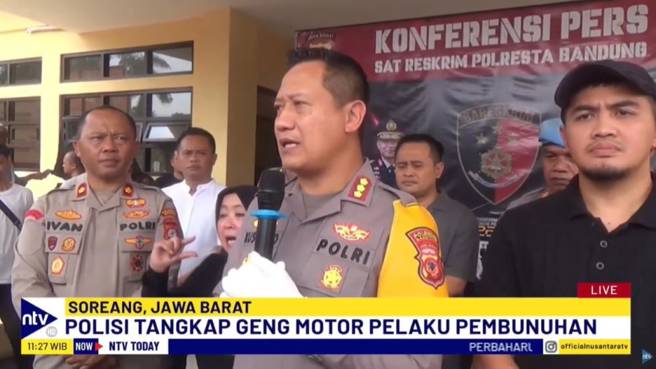 Kapolresta Bandung Kombes Kusworo Wibowo menegaskan, pihaknya tidak akan segan menembak di tempat para geng motor yang berbuat onar di Kabupaten Bandung.