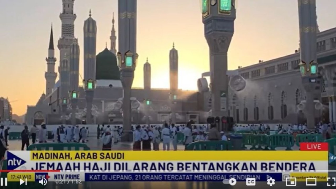 Jemaah haji di Arab Saudi