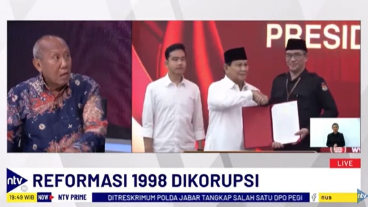 Pakar politik Ikrar Nusa Bhakti dalam Dialog NTV Prime di NusantaraTV