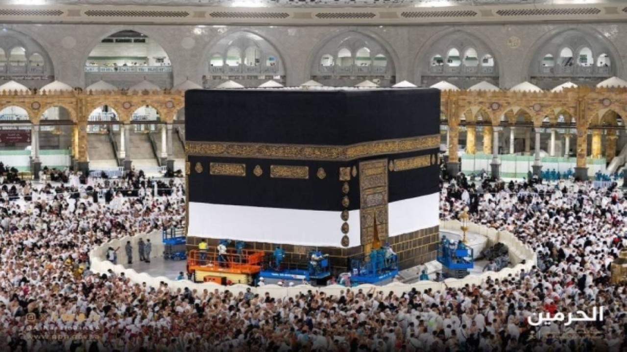 Ilustrasi. Jamaah sedang melaksanakan ibadah haji di Tanah Suci. (Foto: Saudi Gazette)