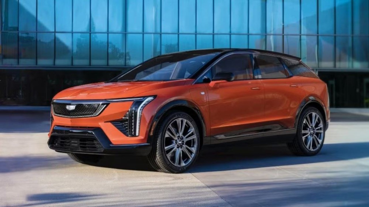 Kendaraan listrik Cadillac Optiq 2025. (Foto: Drive)