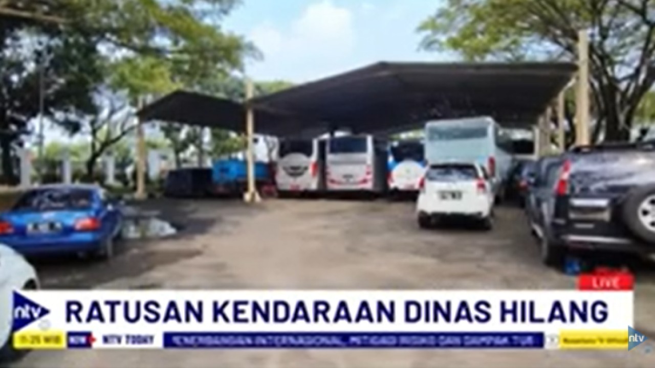 Ratusan kendaraan dinas Pemprov Banten hilang misterius