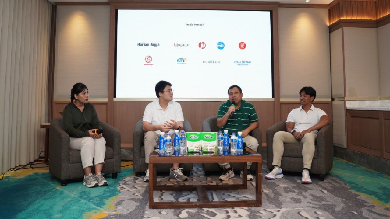 Konferensi pers menjelang event NTV 'Volcano Run' dalam rangka peluncuran Nusantara TV. (Foto: Istimewa)