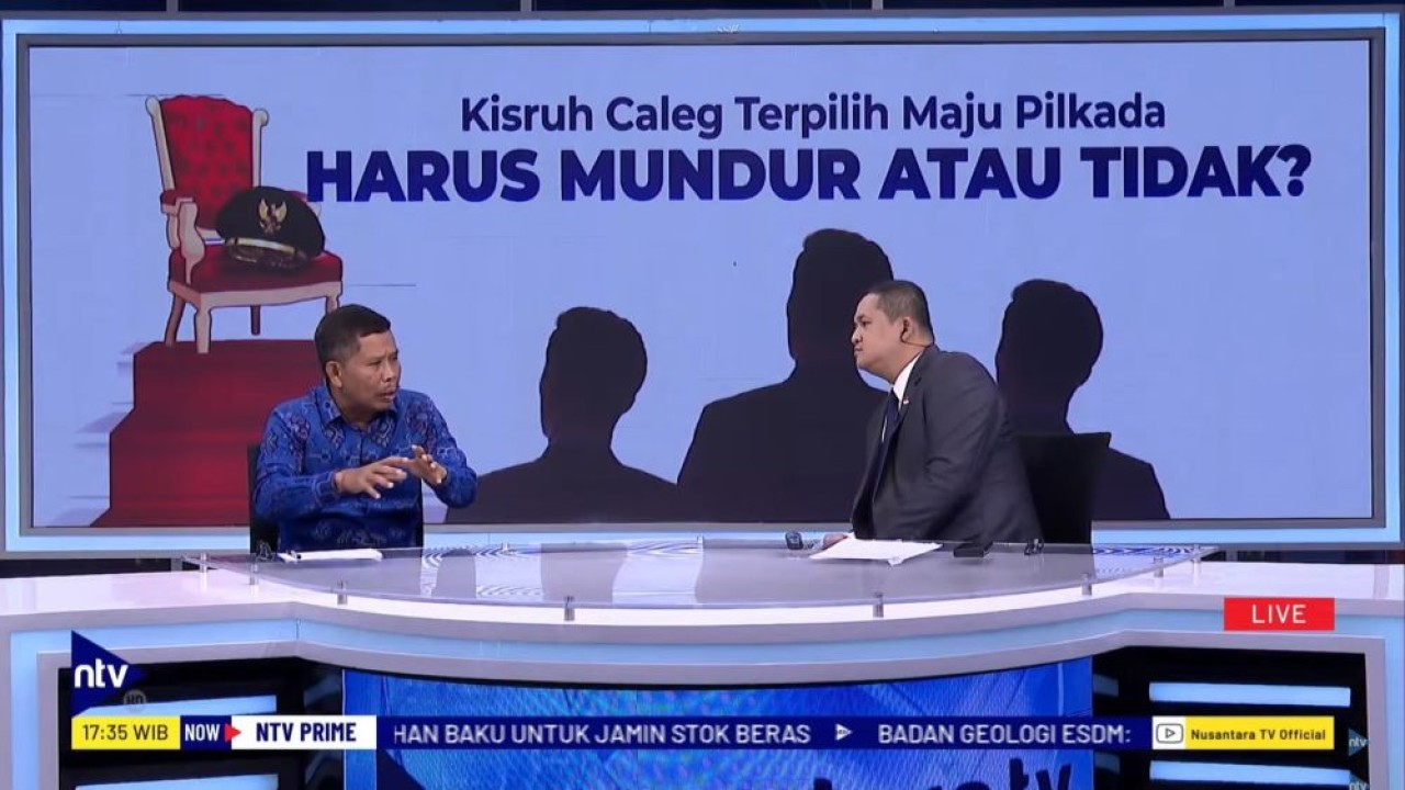 Mantan komisioner KPU I Gusti Putu Artha dalam dialog NTV Prime di NusantaraTV