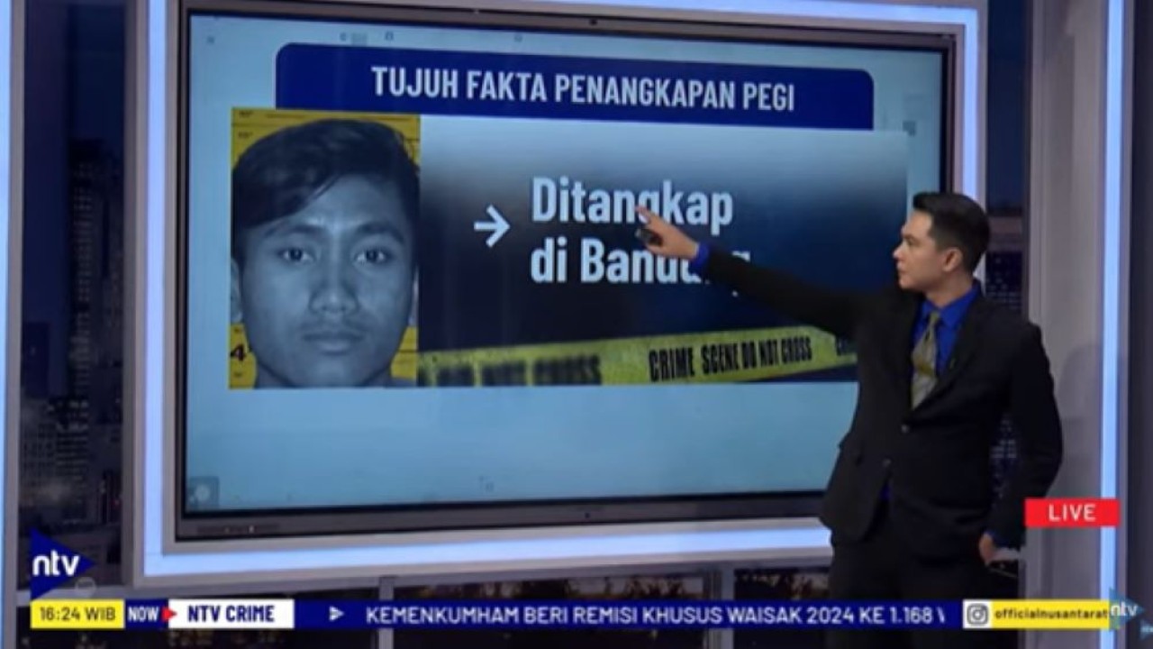 7 fakta dari penangkapan Pegi Setiawan alias Perong yang diungkap NusantaraTV dalam program NTV Crime