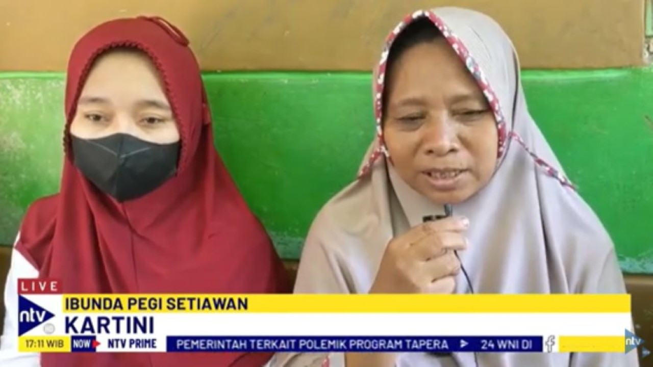 Ibunda Pegi Setiawan, Kartini memohon kepada Presiden Jokowi untuk membebaskan anaknya atas tuduhan terkait kasus pembunuhan Vina dan Eky