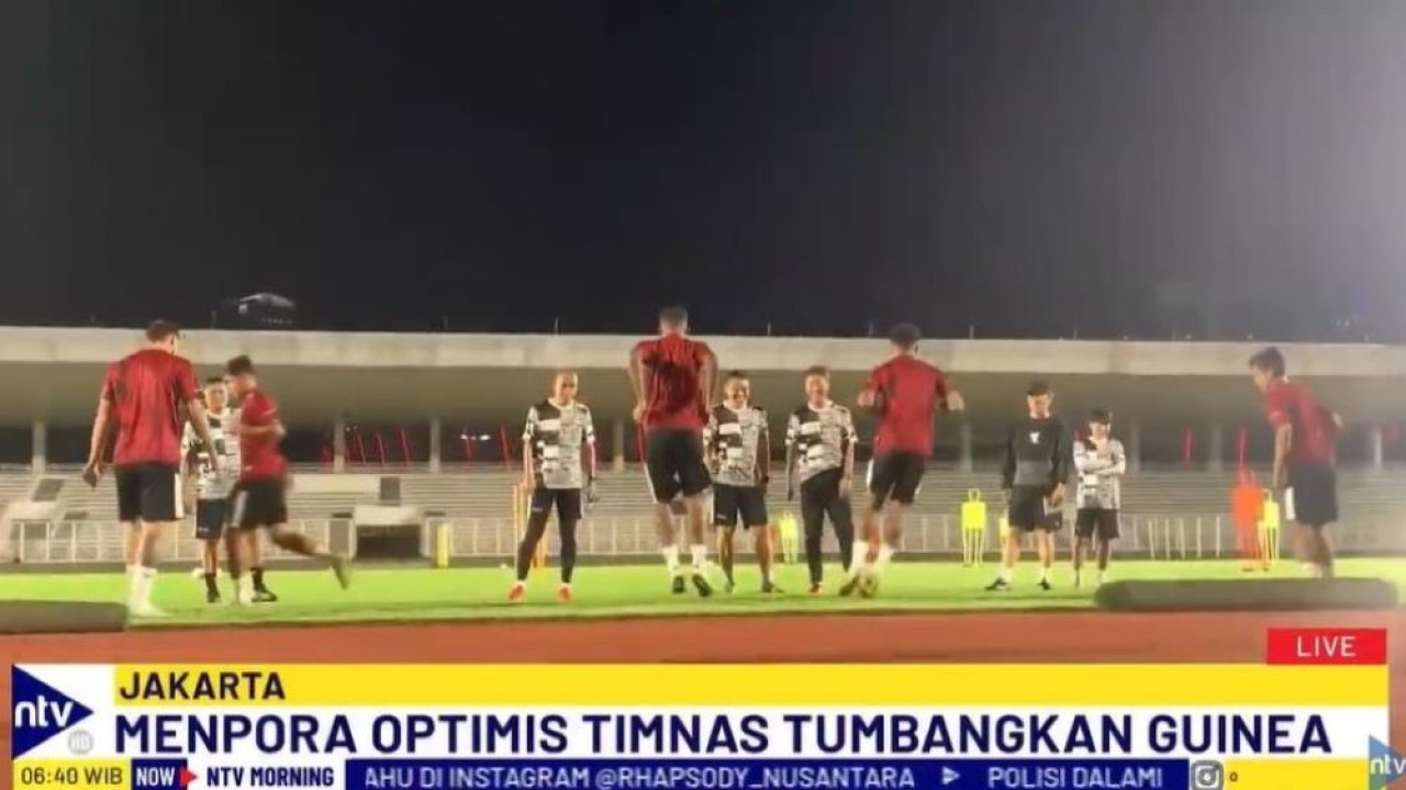 Menpora Dito Ariotedjo mengaku optimis timnas Indonesia U-23 bisa mengalahkan Guinea.