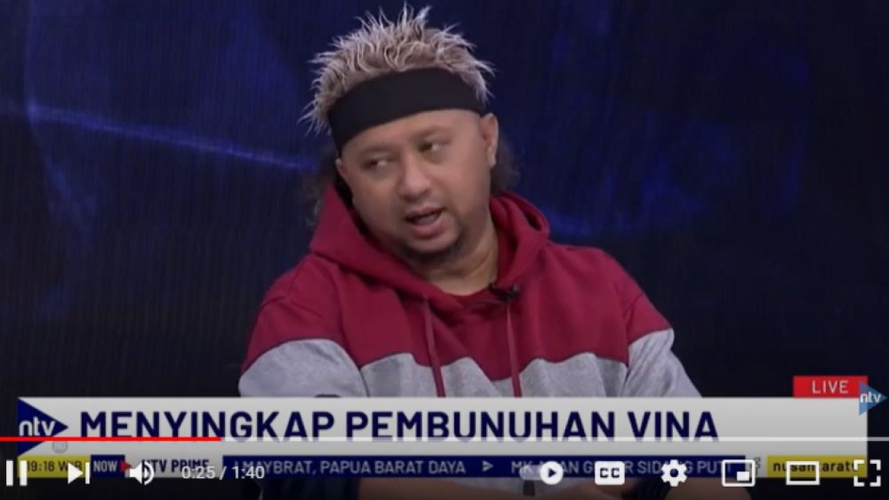Sutradara film Vina: Sebelum 7 Hari, Anggy Umbara dalam Dialog NTV Prime di studio NusantaraTV