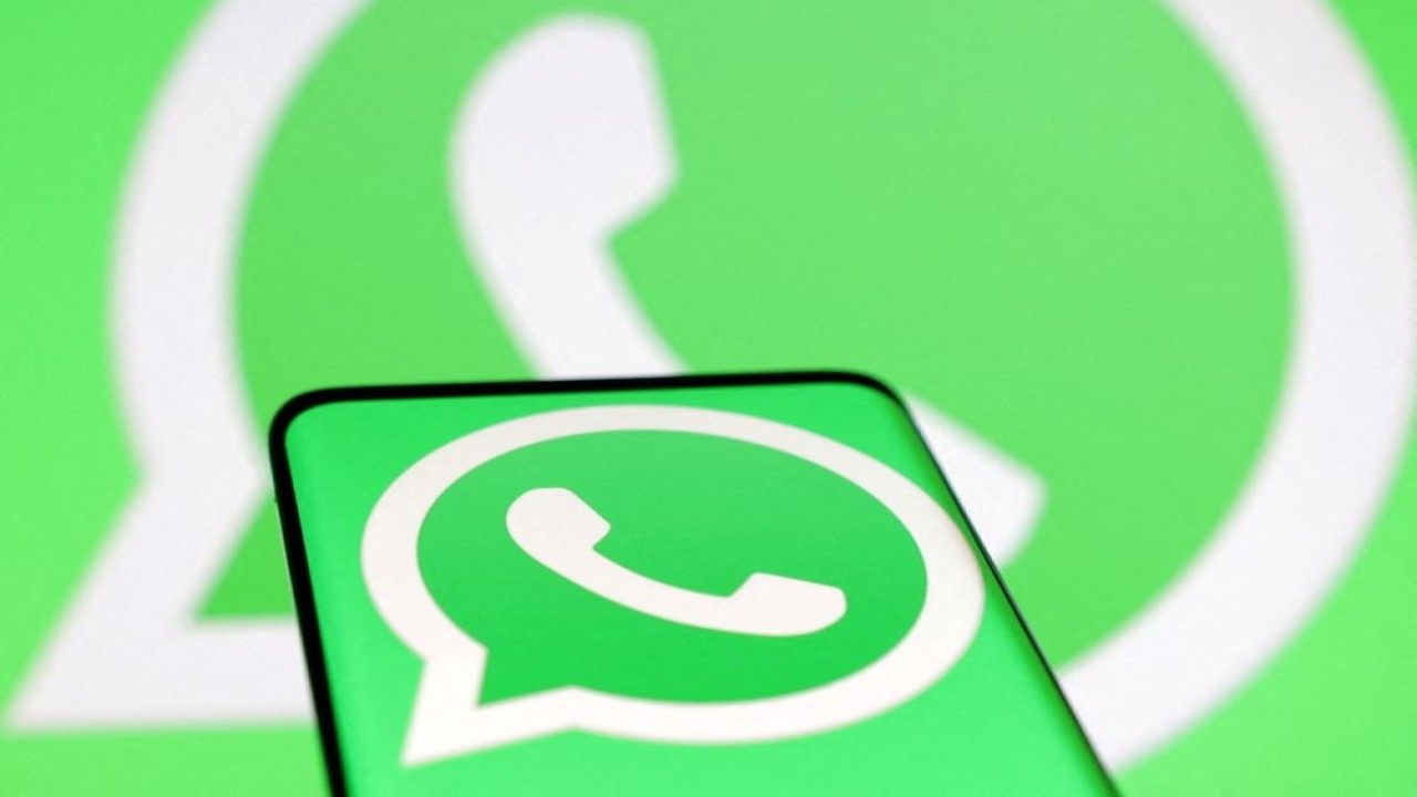 Aplikasi perpesanan instan WhatsApp. (Reuters)