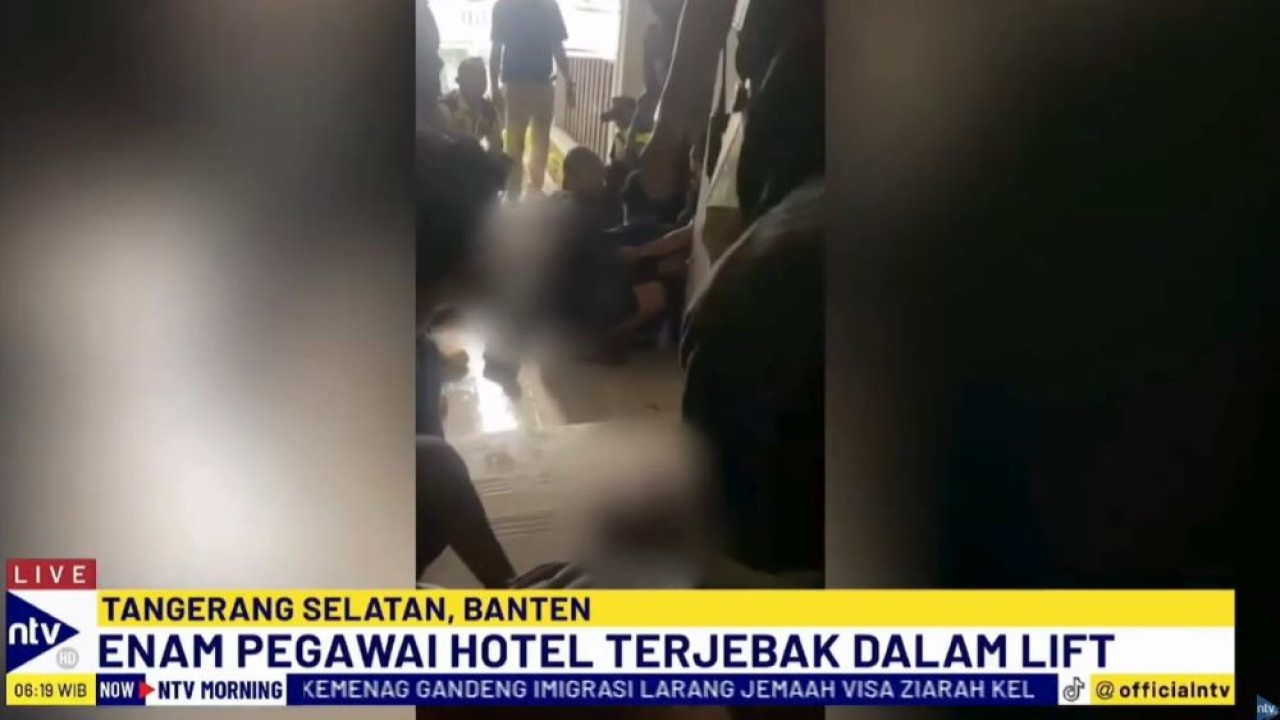 Kebakaran terjadi di Hotel All Nite & Day di kawasan Alam Sutera, Serpong Utara, Kota Tangerang Selatan (Tangsel), pada Sabtu (8/6/2024) petang.