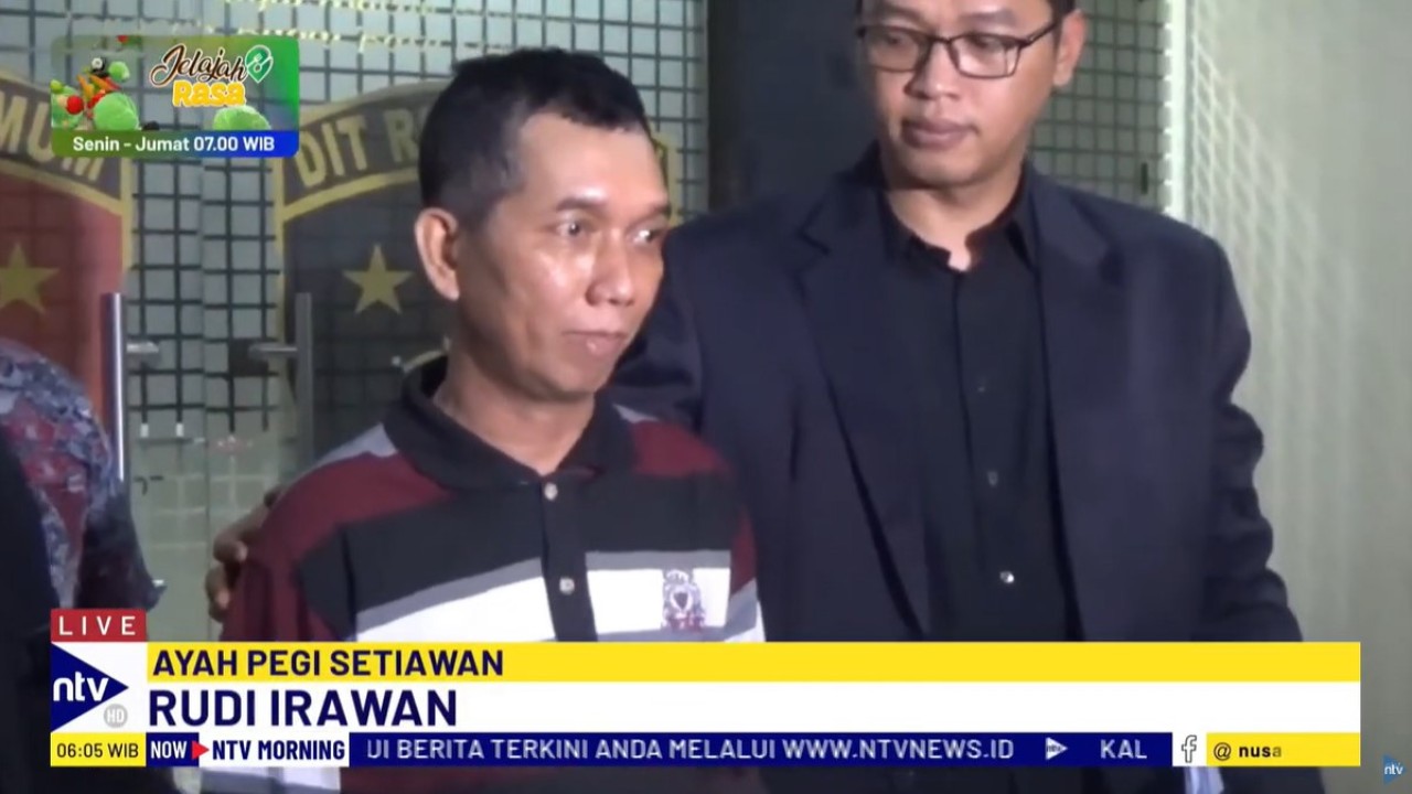 Rudi Irawan, ayah kandung Pegi Setiawan, tersangka kasus pembunuhan Vina dan Eky, menjalani tes psikologi forensik di Ditreskrimum Polda Jawa Barat, pada Selasa (11/6/2024).