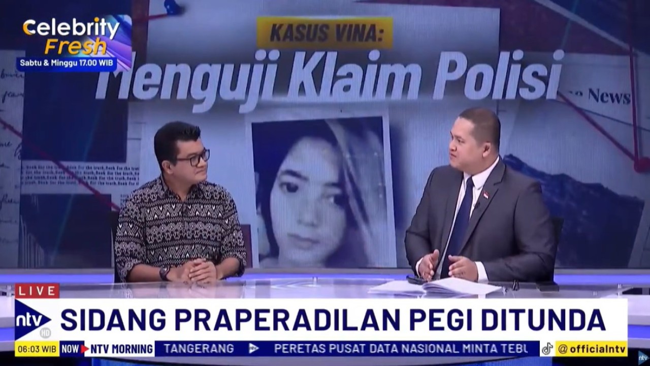 Pakar Psikologi Forensik, Reza Indragiri Amriel saat menjadi narasumber dalam program dialog NTV Prime di Nusantara TV, Senin (24/6/2024).