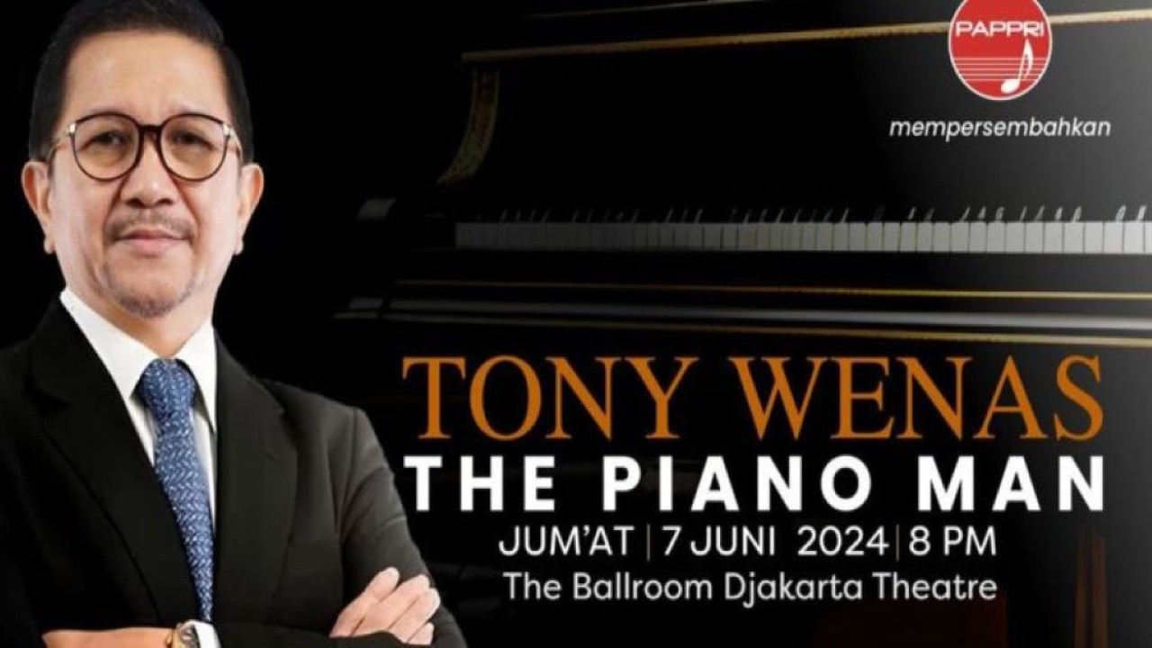 Presdir Freeport Indonesia Tony Wenas akan menggelar konser tunggal/ist