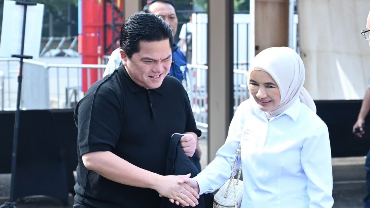 Direktur Utama PT Pertamina (Persero) Nicke Widyawati menyebutkan Erick Thohir selalu sigap dalam menerima laporan hingga persoalan BUMN-BUMN. (Foto: Istimewa/Pertamina)