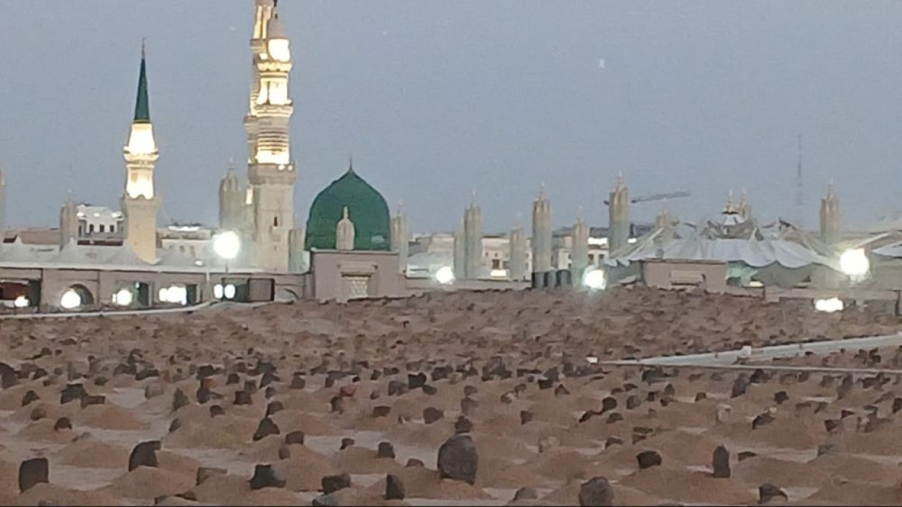 Kompleks pemakaman Baqi di Madinah. Sebanyak 394 jamaah haji Indonesia wafat hingga Minggu 7 Juli 2024. (Foto: Istimewa/MCH2024)