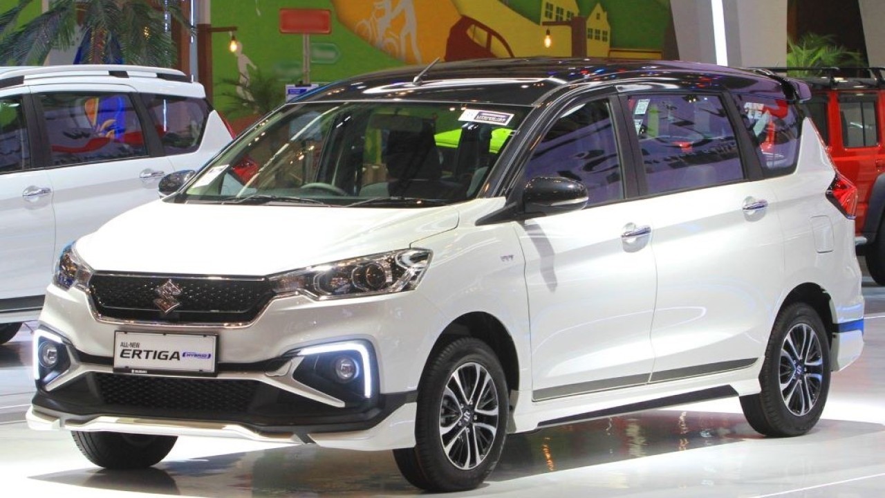 Suzuki All New Ertiga Hybrid Cruise menjadi salah satu kendaraan yang dipamerkan pada ajang GIIAS 2024. (Foto: Istimewa)