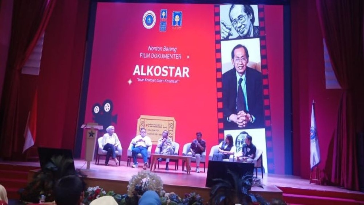 Acara nobar film dokumenter 'Alkostar: Insan Kesepian dalam Keramaian'/istimewa