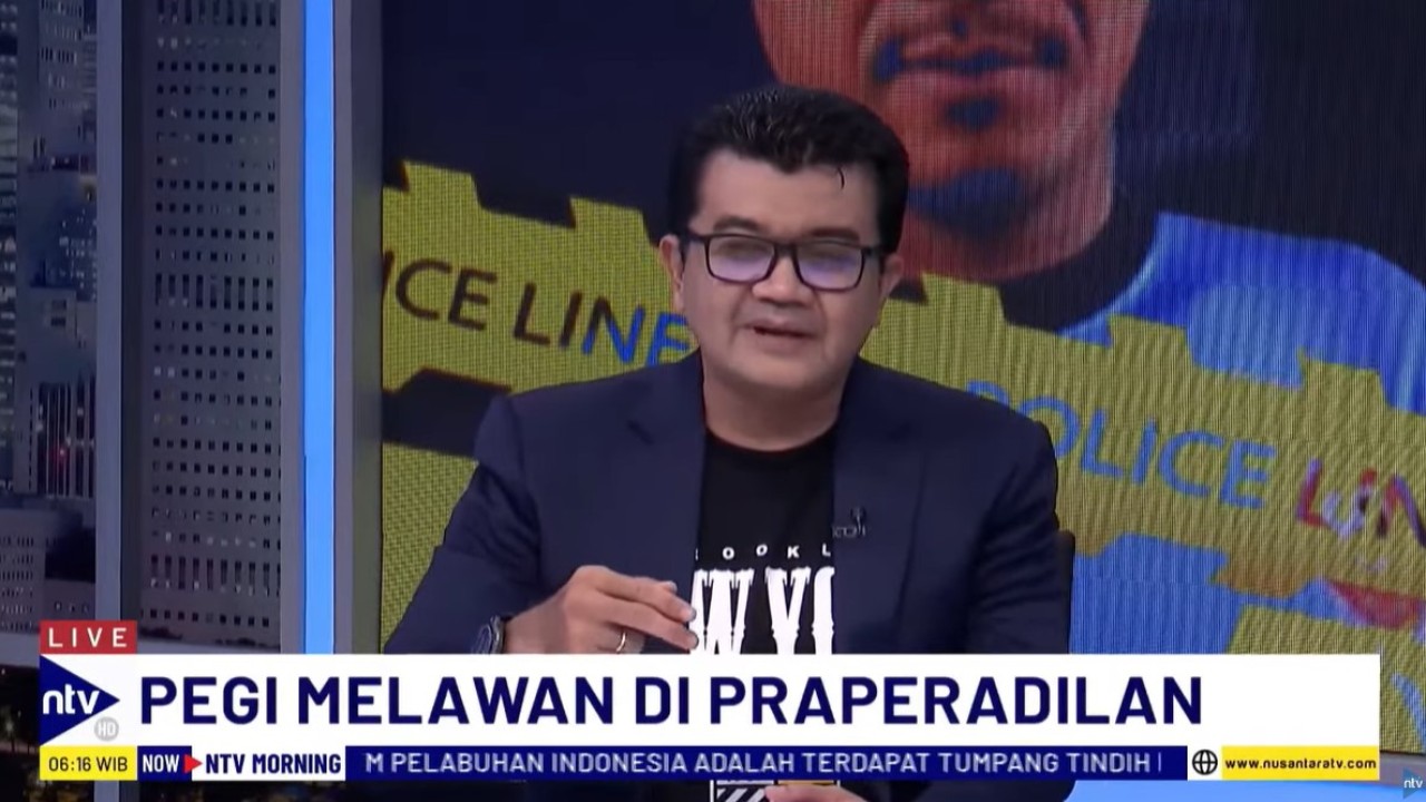 Pakar psikologi forensik, Reza Indragiri Amriel saat menjadi narasumber dialog NTV Prime di Nusantara TV, Selasa (2/7/2024).