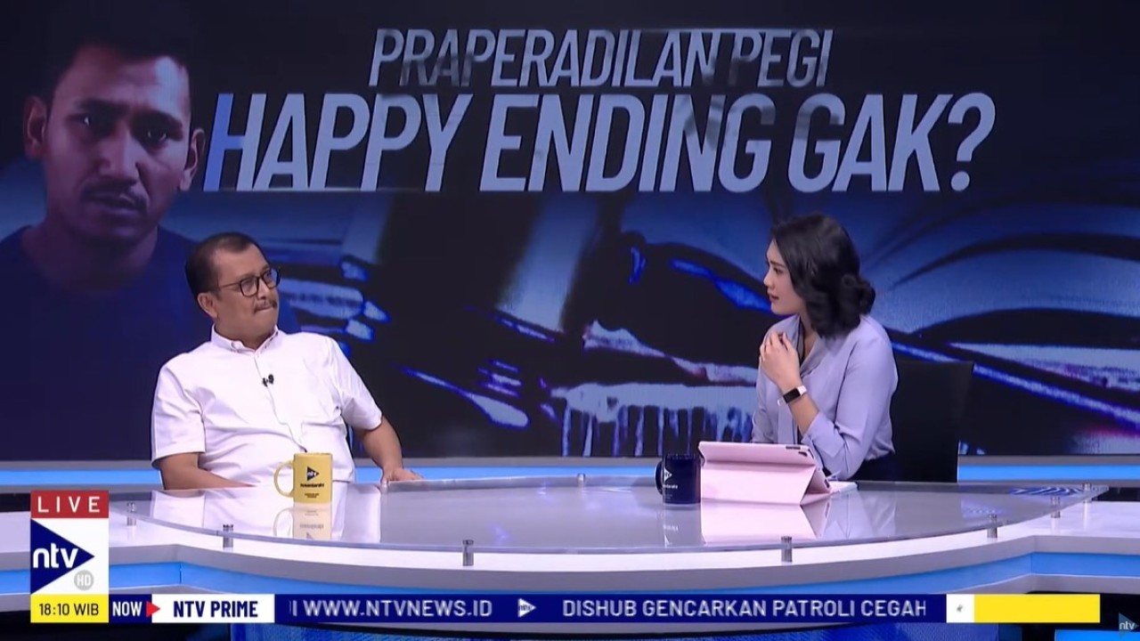 Mantan Wakapolri, Komjen Pol (Purn) Oegroseno saat menjadi narasumber dialog program NTV Prime di Nusantara TV, Kamis (4/7/2024).