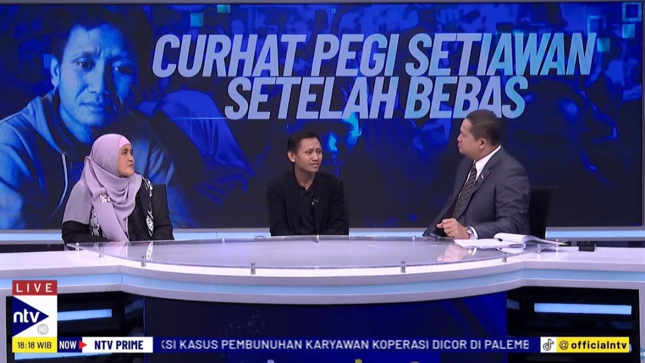 Hadir dalam program dialog NTV Prime di Nusantara TV, Kamis (11/7/2024), Pegi Setiawan mencurahkan isi hatinya.