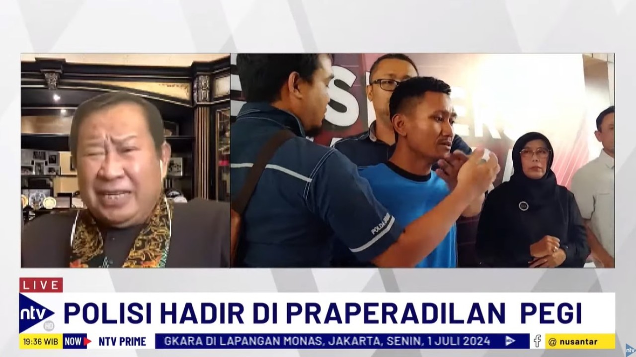 Mantan Kabareskrim Polri Komjen Pol (Purn) Susno Duadji saat menjadi narasumber dalam program dialog NTV Prime di Nusantara TV, Senin (1/7/2024).