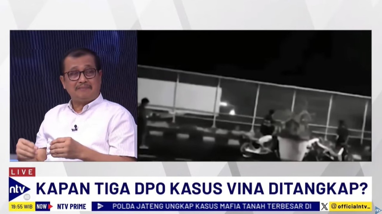Mantan Wakapolri, Komjen Pol (Purn) Oegroseno saat menjadi narasumber dalam program dialog NTV Prime di Nusantara TV, Senin (15/7/2024).