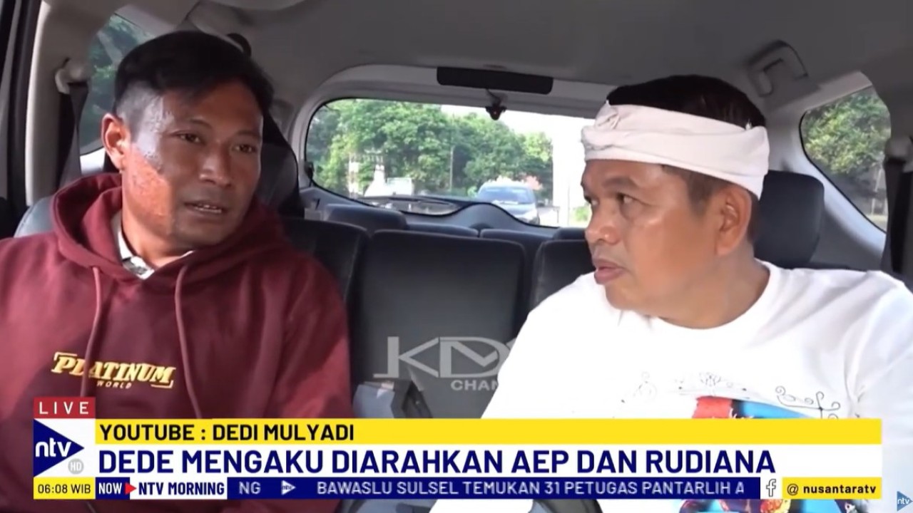 Dede Riswanto mengaku dirinya sebenarnya tidak mengetahui kasus pembunuhan Vina dan Eky, di Cirebon, Jawa Barat, pada 2016.