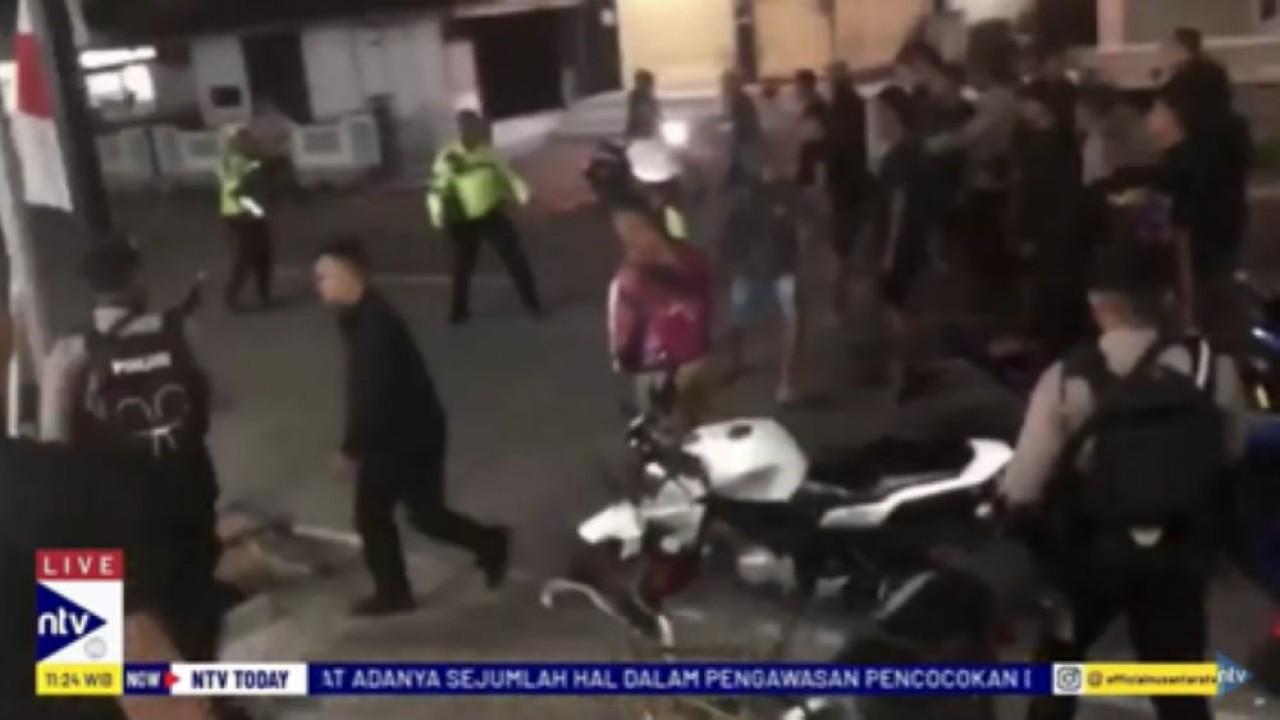 Terjadi bentrokan diduga antar personel polisi di Kota Tual, Maluku