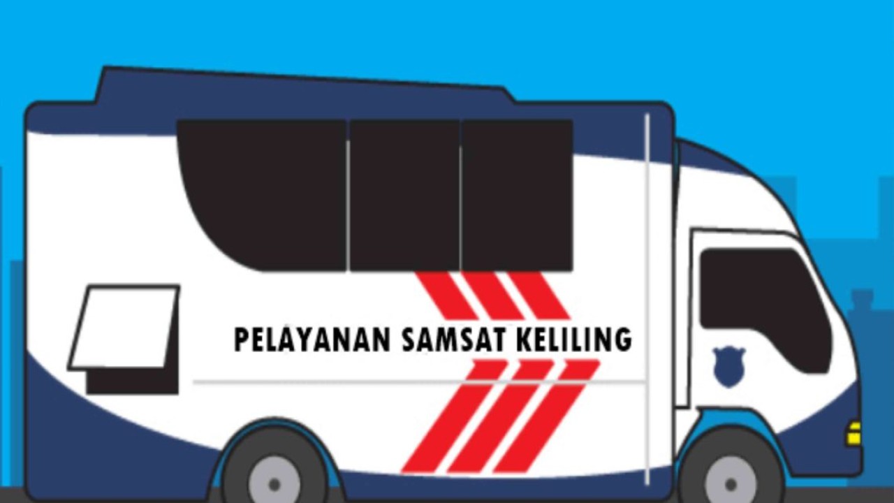 Ilustrasi. Bus pelayanan Samsat keliling. (Foto: Tribrata News)