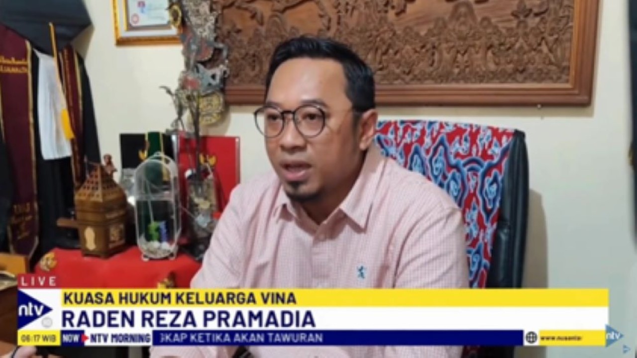 Kuasa hukum Keluarga Vina, Raden Reza Pramadia